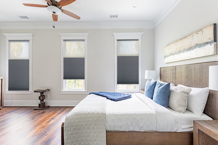 Honeycomb Shades Cordless Day & Night Bedroom Norman (1)