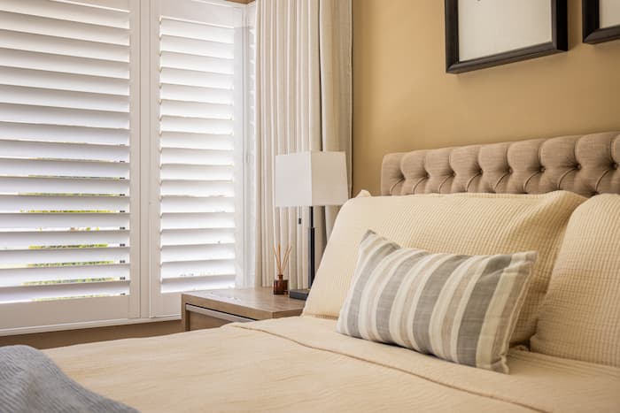 Norman Shutters Inspired Drapes Drapery Panels Bedroom.jpg