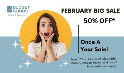 Don't Miss Out on Our 13th Annual February BIG Sale - Up to 50% Off!