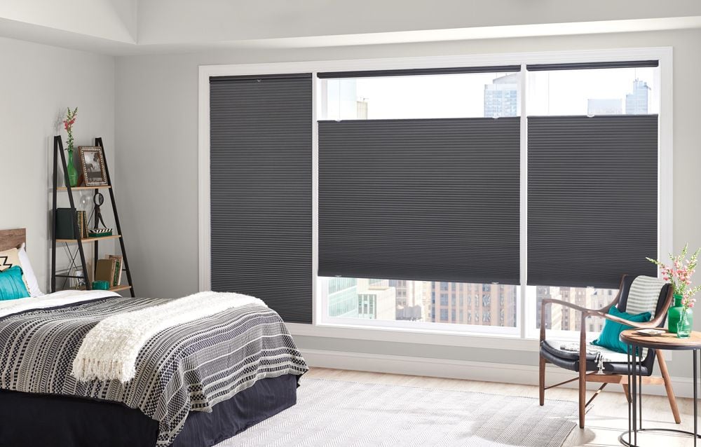 Cellular Shades in Bedroom