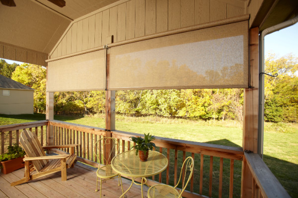 Cable Guided Shades — Outdoor Shades & Shutters