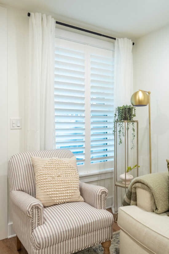 How To Pair Curtains With Plantation Shutters Bugdet Blinds   Bb 24 20 S 