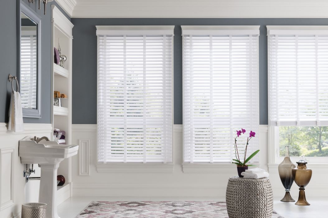 Faux Wood Blinds Bathroom Article