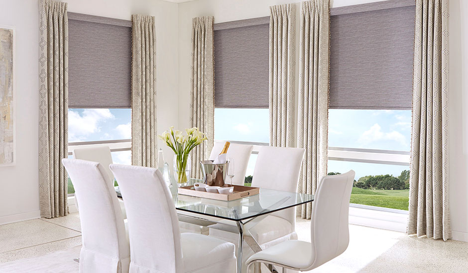 natural-roller-shades-with-drapes-dining-room