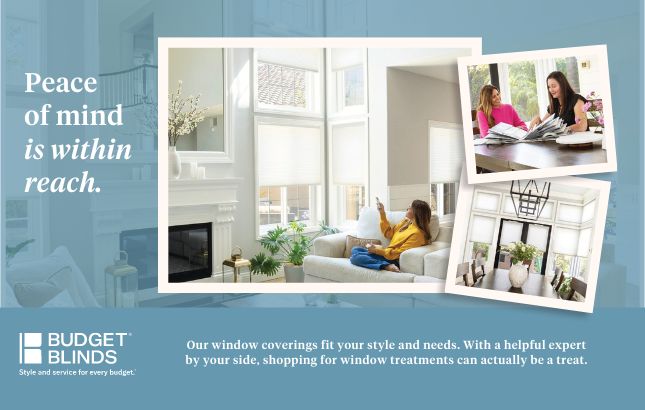 Budget Blinds Motorized Shades